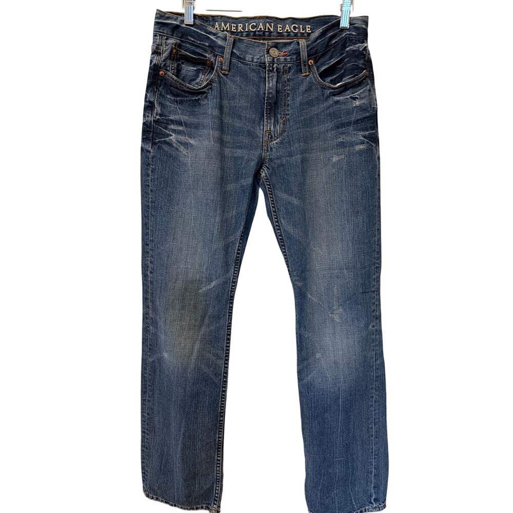 American Eagle Men's Jeans 30x32 Original Straight Preppy Casual No Distressing